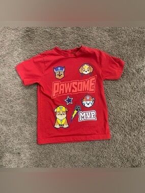 Boys Paw Patrol Pawsome Shirt size 5t